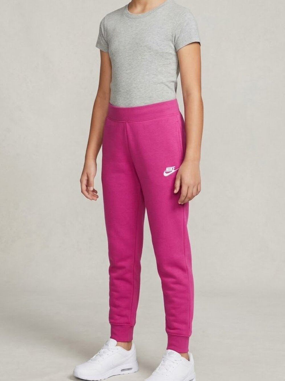 Nike Girl's Size Large Pink Joggers Sweatpants